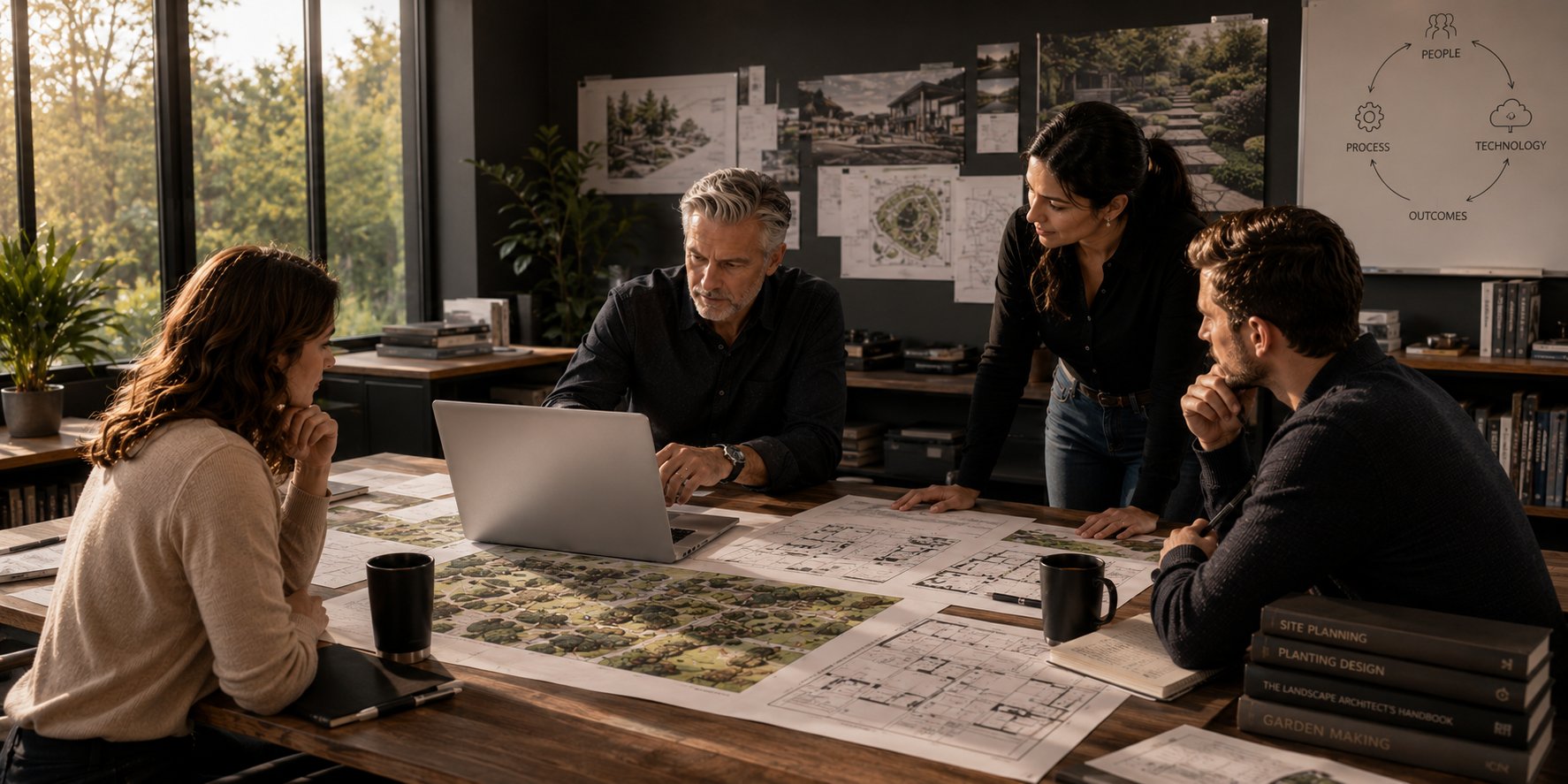Design team at work